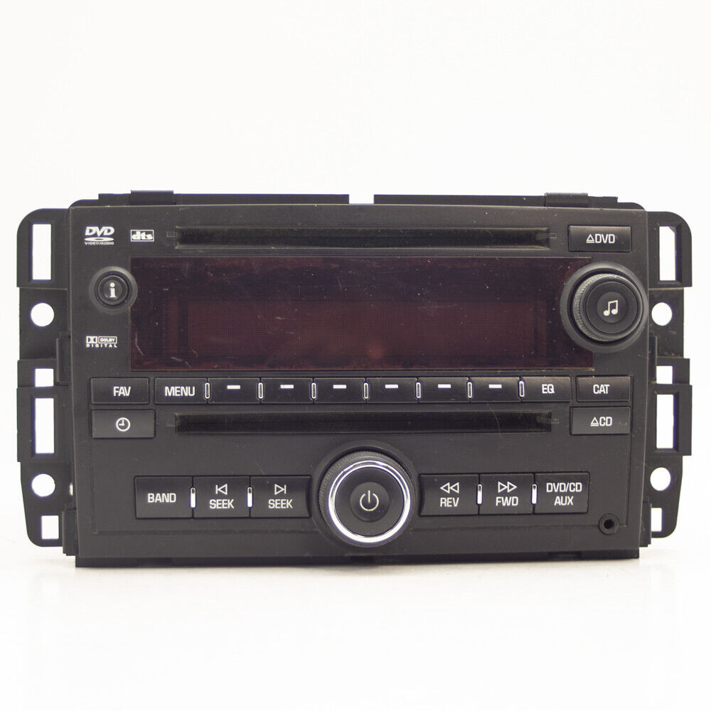 Used OEM AM FM CD DVD AUX MP3 Player Radio Reciever System For 2007 GMC Acadia