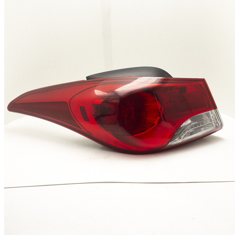 11 12 13 Hundai Elentra Driver Left Side Tail Light Lamp Outer Mounted Body OEM