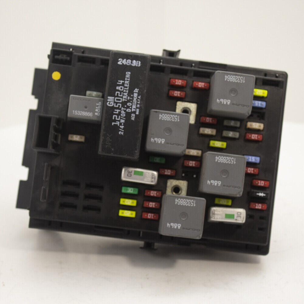 03-07 Buick Rendezvous Interior Cabin Engin Module Relay Fuse Box 10339070 OEM