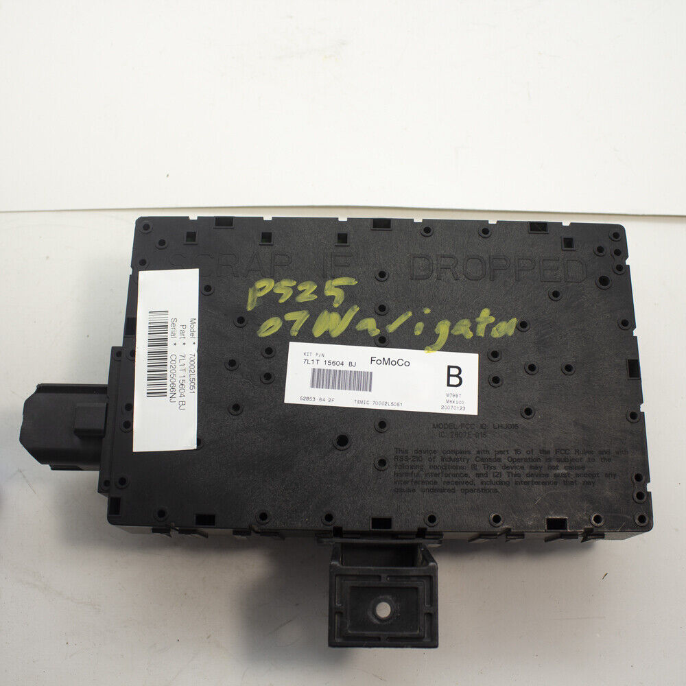 07-14 Ford Lincoln Interior Cabin BCM Body Control Module Relay Fuse Box OEM