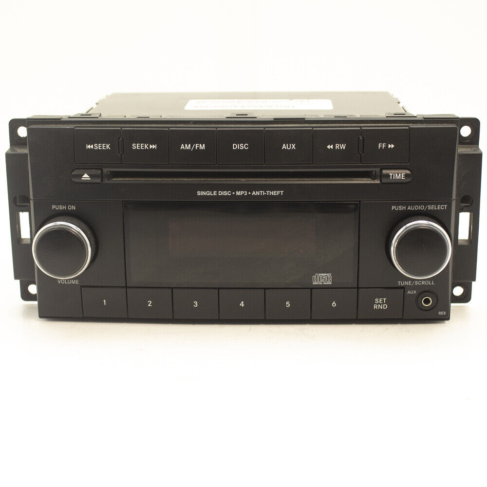 OEM Jeep Dodge & Chrysler Audio Radio AM FM AUX Auxiliary CD DVD Player