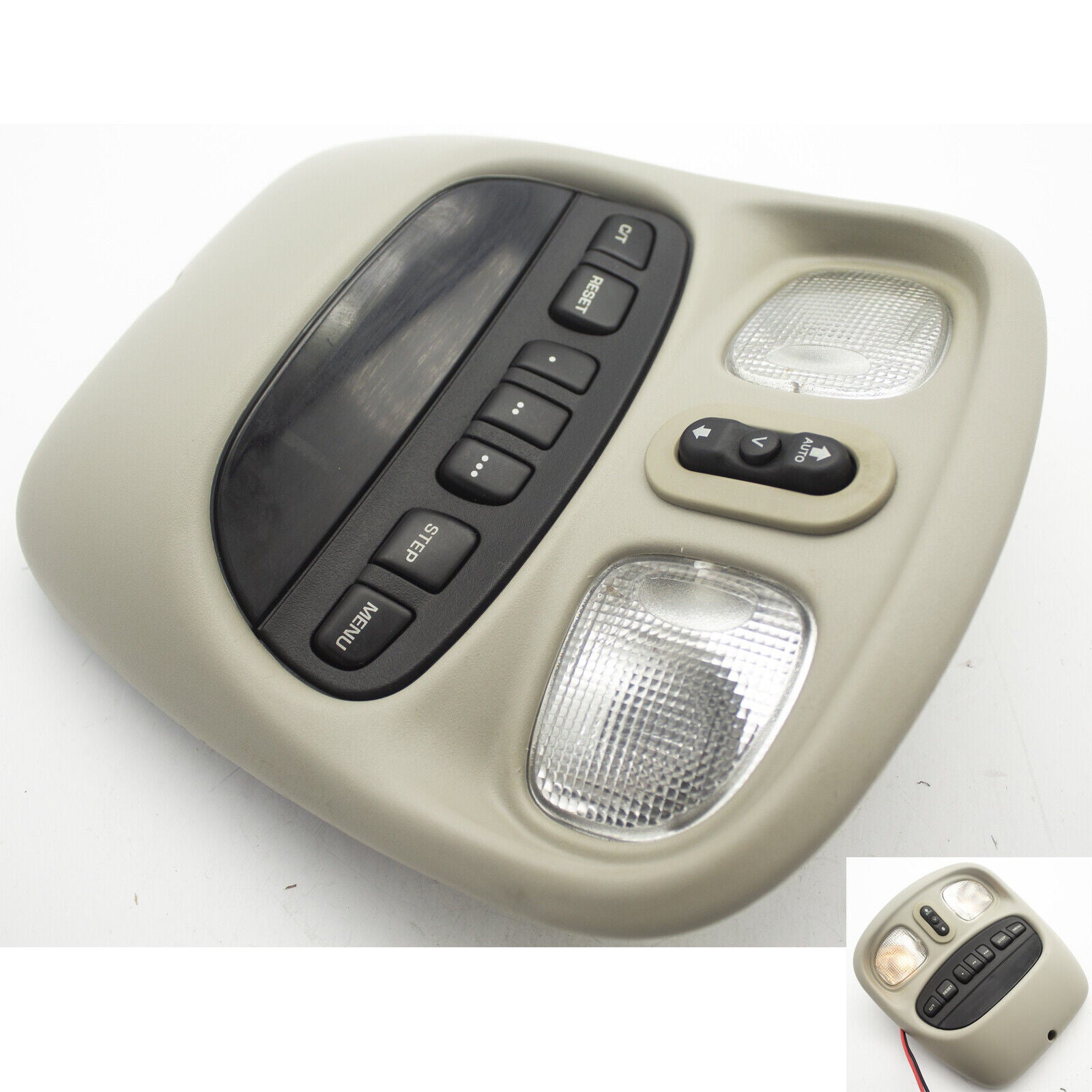 2002-2007 Jeep Liberty OEM Overhead Map Reading Dome Light Lamp Switch