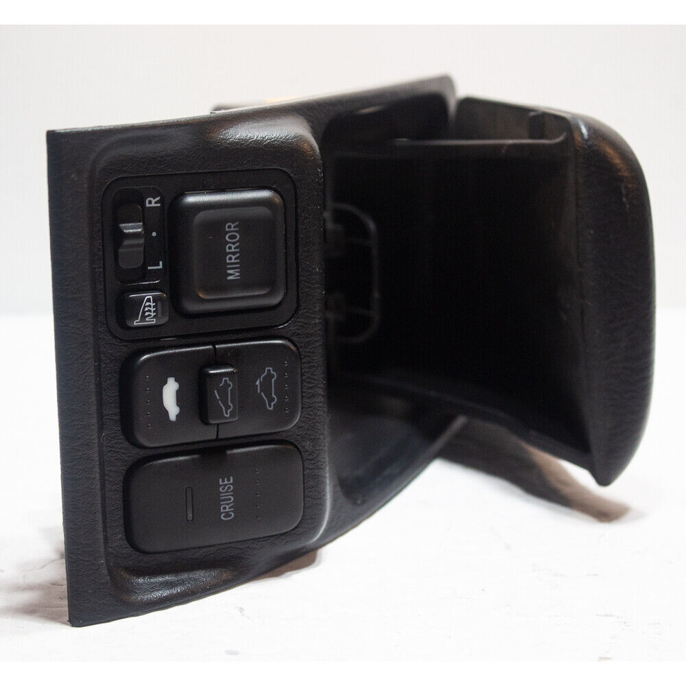 OEM Coin Pocket Console with Cruise Sunroof Mirror Switch For 01-05 Honda Civic