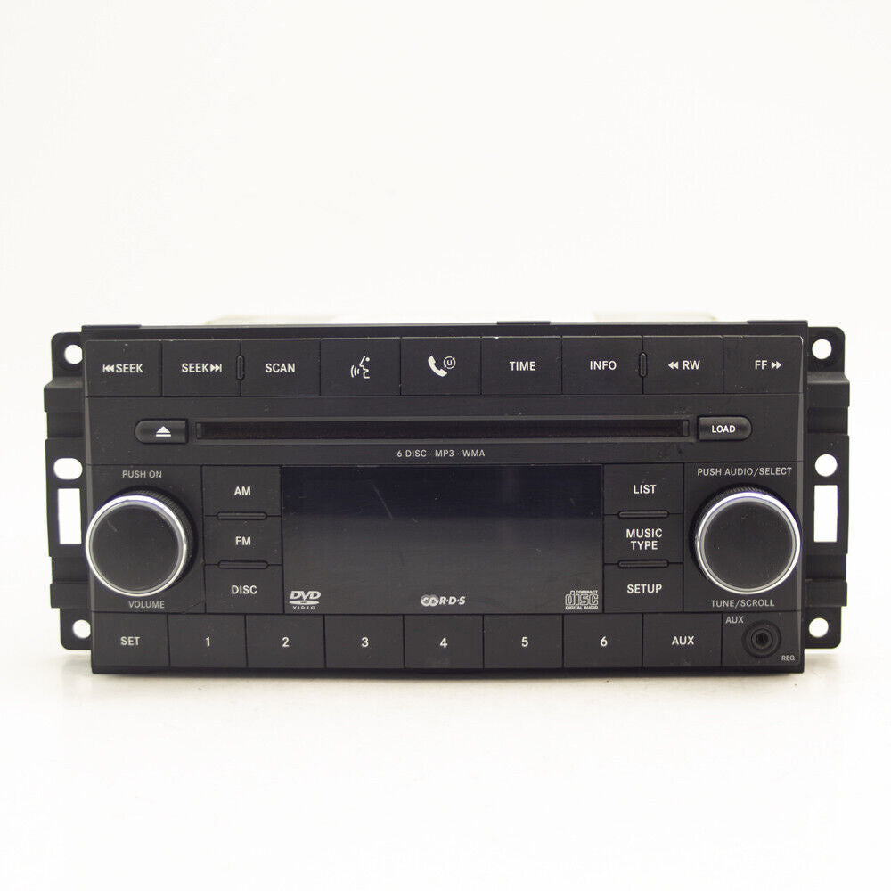 07-08 Chrsyler Dodge Jeep Audio Radio AM FM AUX CD Disk Player Receiver Used OEM