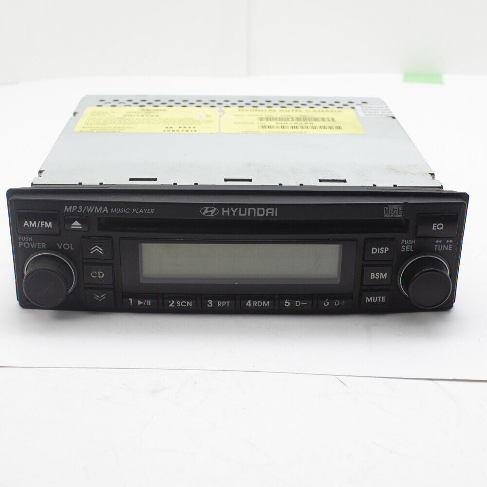 Hyundai 06961-95011 Audio Radio AM FM CD Player Car Stereo Receiver Unit