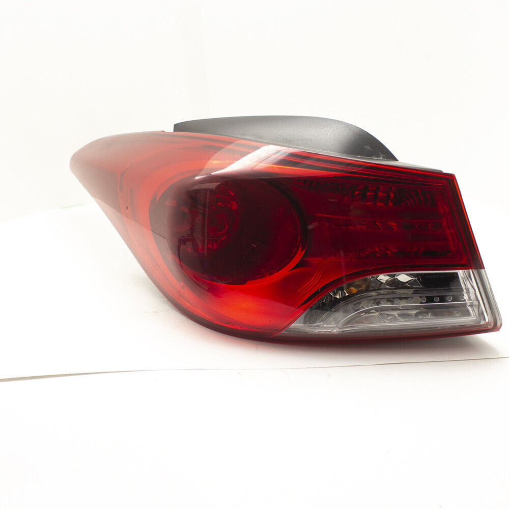 11 12 13 Hundai Elentra Driver Left Side Tail Light Lamp Outer Mounted Body OEM