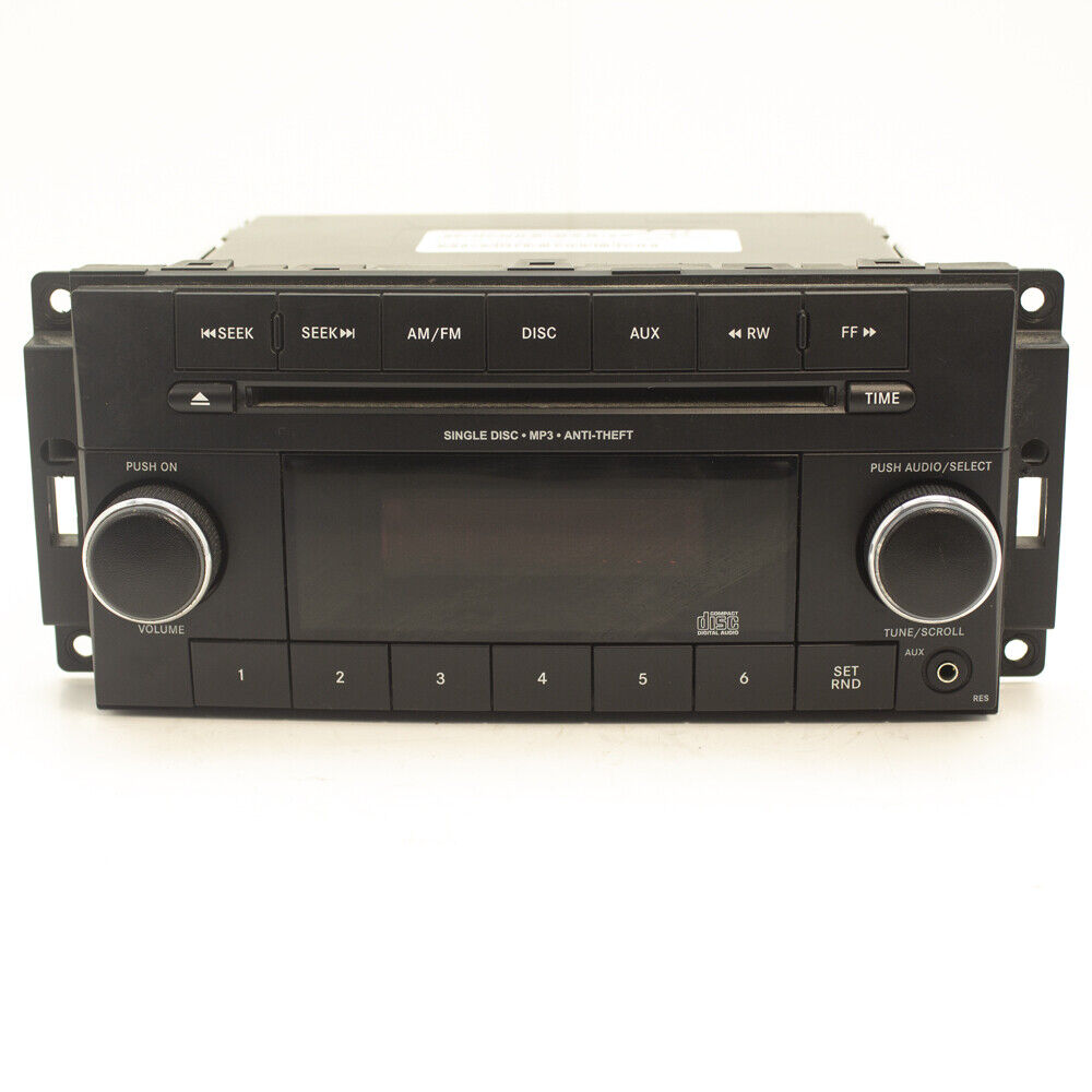 OEM Jeep Dodge & Chrysler Audio Radio AM FM AUX Auxiliary CD DVD Player