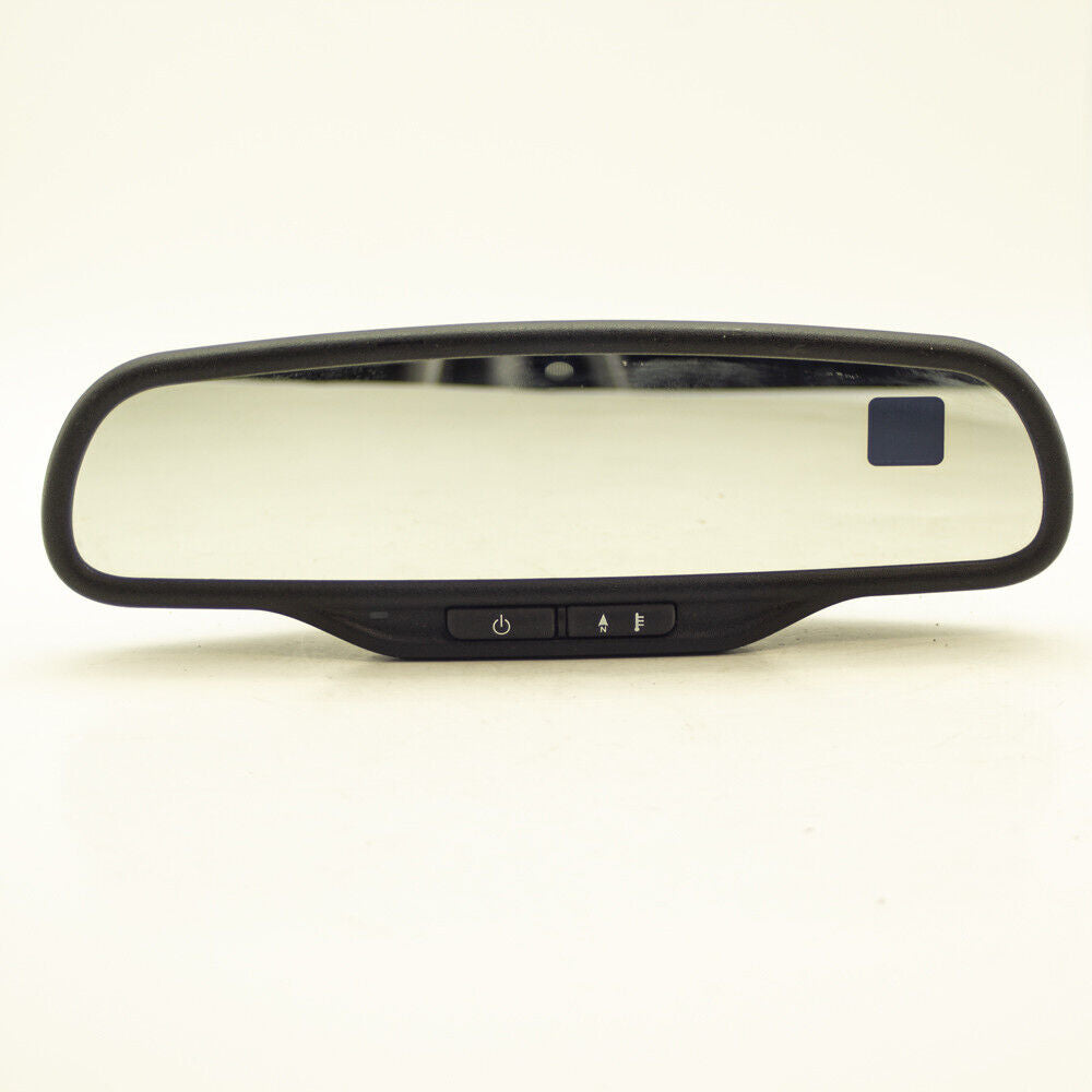 Pontiac Chevy Hummer H2 H3 GMC Rear View Mirror Auto Dimming On Off Compass Temp