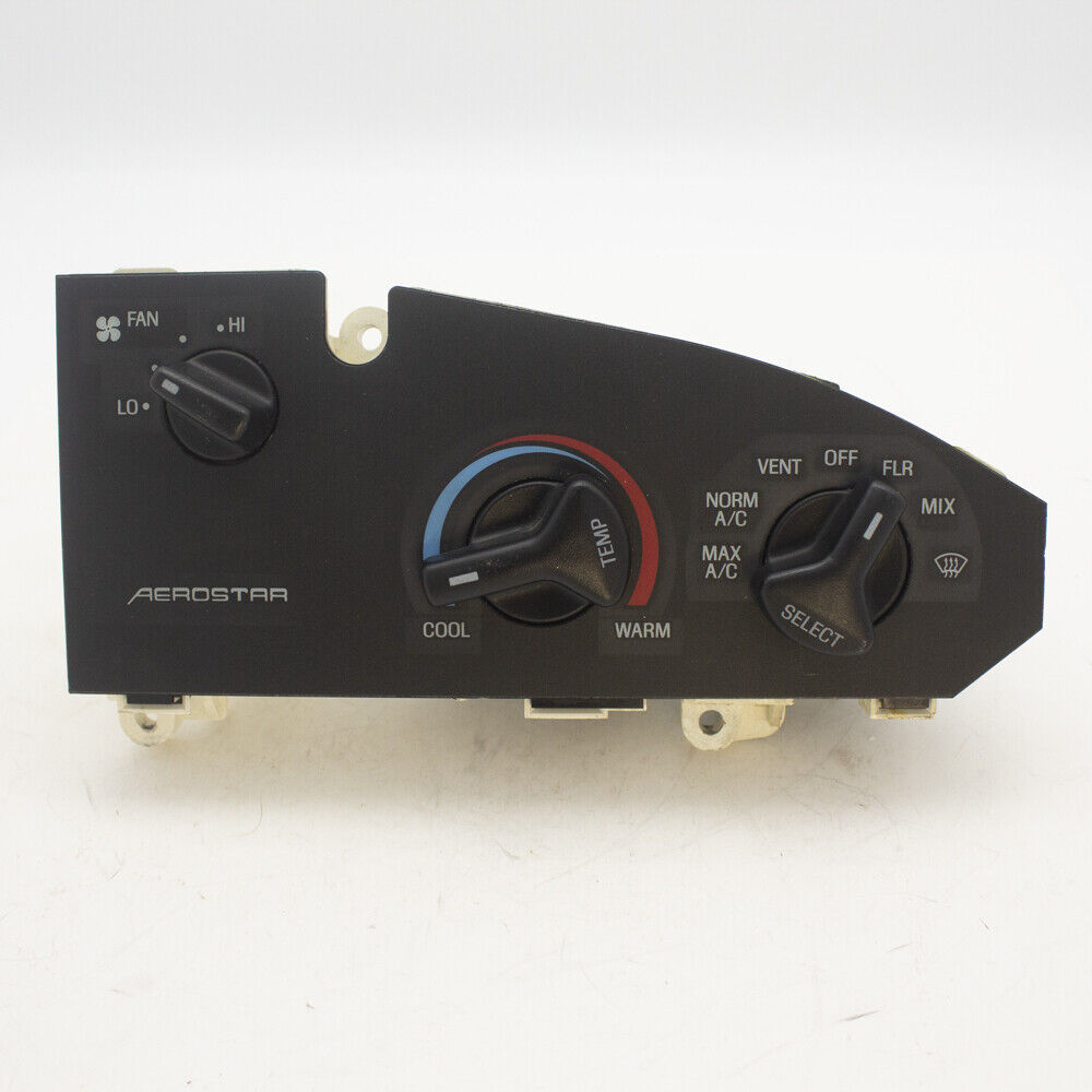 OEM 92-97 Ford Aerostar Manual AC Temperature Climate Control Switch Unit Heater