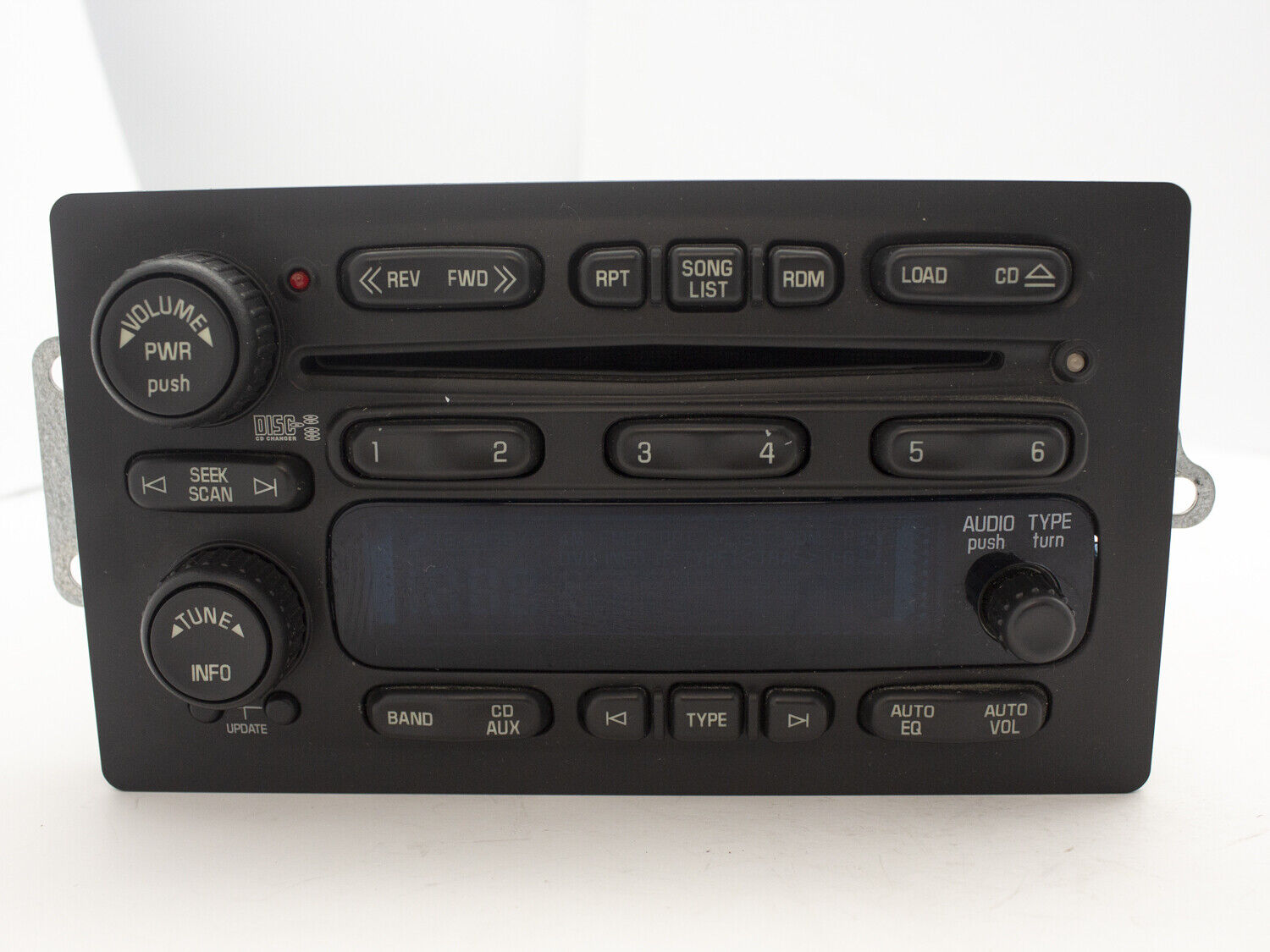 OEM Chevrolet Avalanche GMC Yukon & Isuzu AM FM Radio Audio 6CD Player System