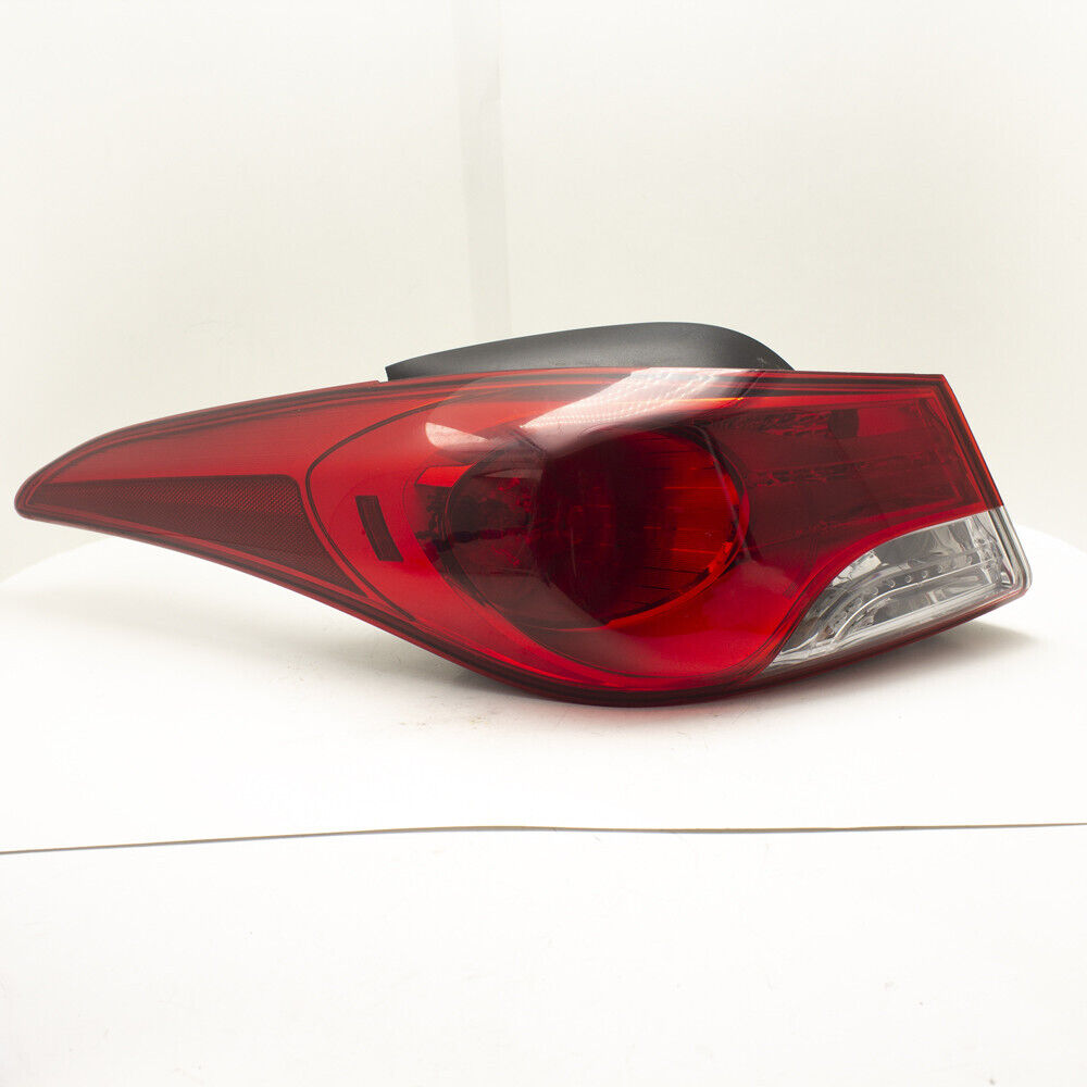 11 12 13 Hundai Elentra Driver Left Side Tail Light Lamp Outer Mounted Body OEM