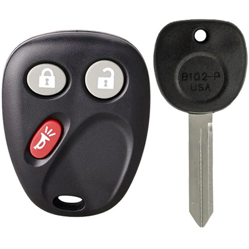 New keyless entry remote LHJ011 with B102-P ignition key