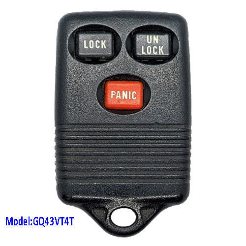 3 button Key less entry remote entry for ford, mercury, and lincoln.