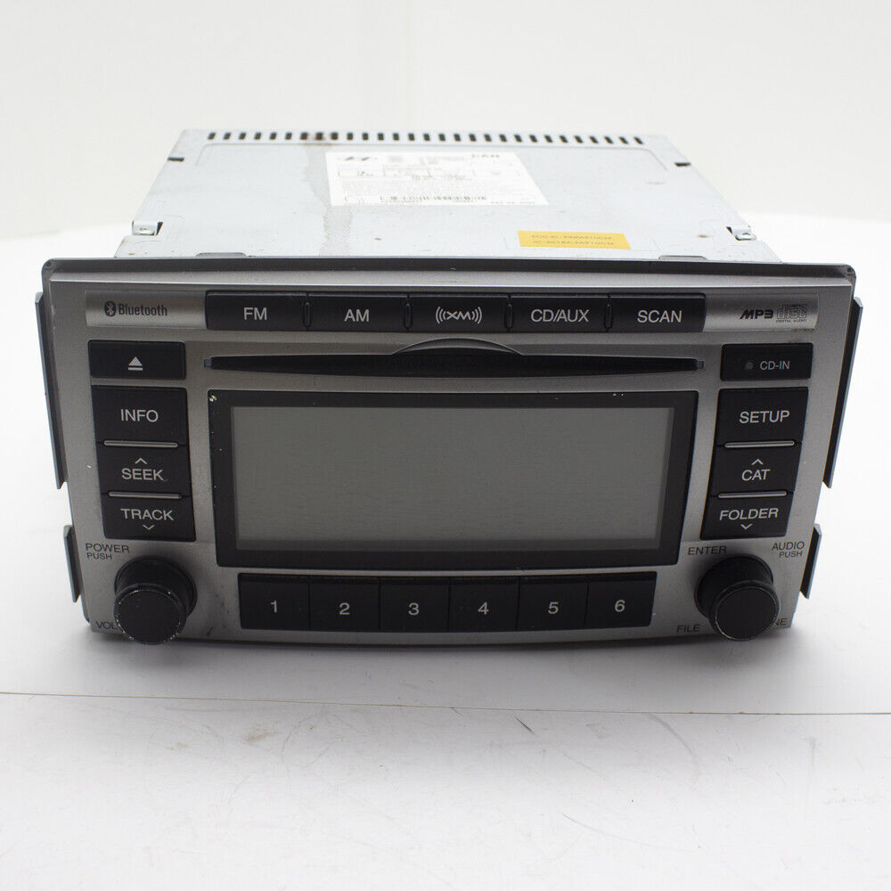 2010-2012 Hyundai Santa Fe Radio CD Player Head Unit - OEM